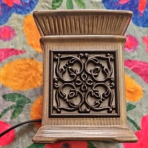 Scentsy Brown Decorative Candle Holder